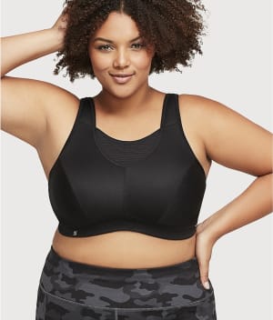 No-Bounce Cami Elite Wire-Free Sports Bra: undefined