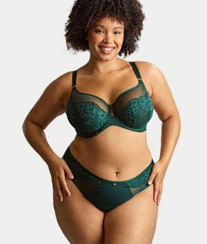 Josephine High Cut Brief: undefined