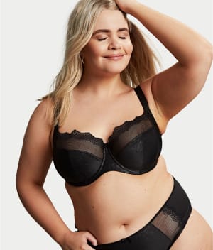 Esme Balcony Side Support Bra: undefined