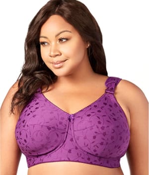 Sidney Jacquard Wire-Free Bra: undefined