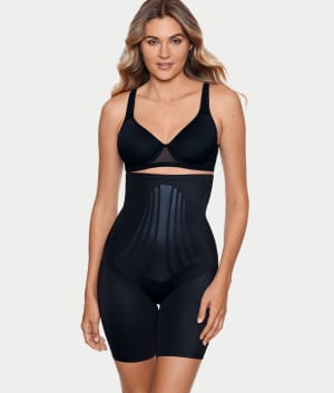 Modern Miracle Lycra FitSense Extra Firm Control High-Waist Thigh Slimmer: undefined