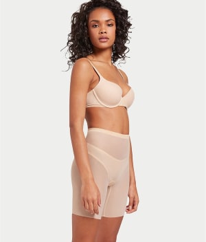 Tulle Control Shorts: undefined