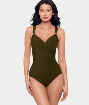 Razzle Dazzle Siren Underwire One-Piece: undefined