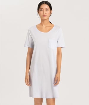 Cotton Deluxe Knit Sleep Shirt: undefined