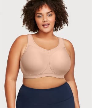 High Impact Seamless Underwire Sports Bra: undefined