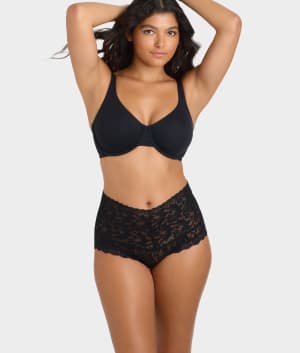 Signature Lace Retro Boyshort: undefined