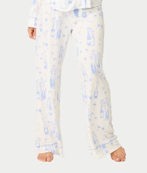 Parisian Dreams Modal Knit Pants: undefined