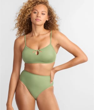 Cut-Out Bikini Bottom: undefined