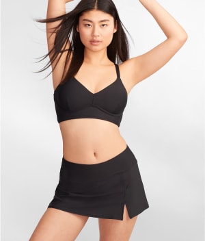 Longline Underwire Bikini Top: undefined