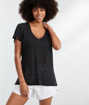 Activewear Everywhere Burnout T-Shirt: undefined