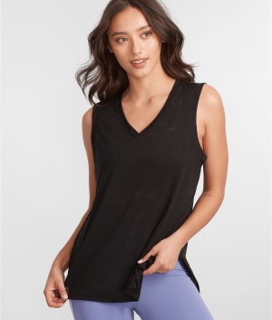 Activewear Everywhere Burnout Tunic: undefined