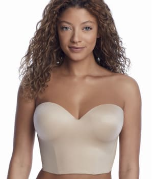 Future Foundation Strapless Low Back Bra: undefined