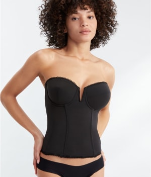 Vivienne Strapless Garter Bustier: undefined