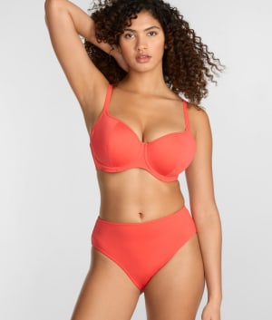 Jewel Cove High-Waist Bikini Bottom: undefined