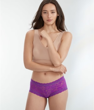 Daily Lace Boyshort: undefined