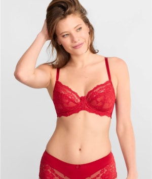 Fleur Balconette Bra: undefined