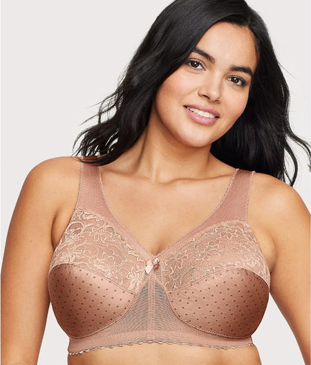 MagicLift Original Support Wire-Free Bra: Cappuccino