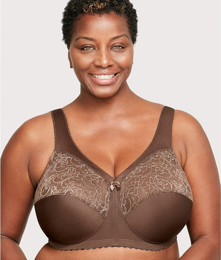 MagicLift Original Support Wire-Free Bra: Mocha