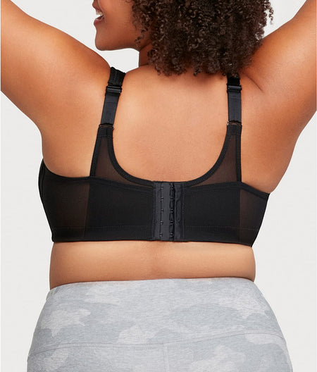 MagicLift Seamless Wire-Free Sports Bra: Black