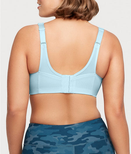 MagicLift Seamless Wire-Free Sports Bra: Frosted Aqua