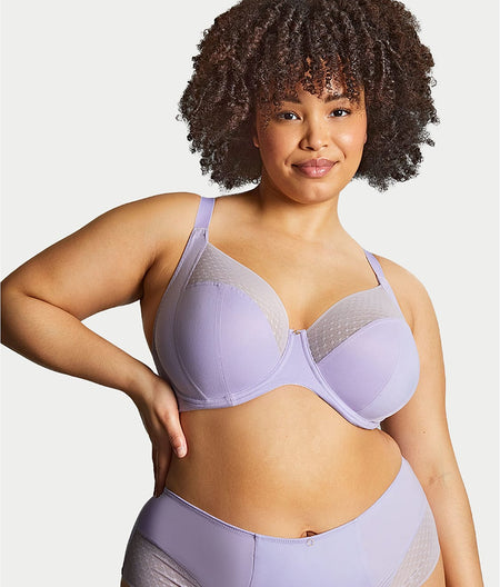 Bliss Full Cup Bra : Lilac