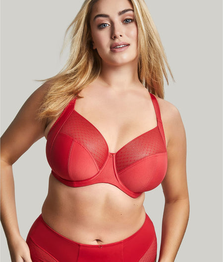 Bliss Full Cup Bra : Salsa Red