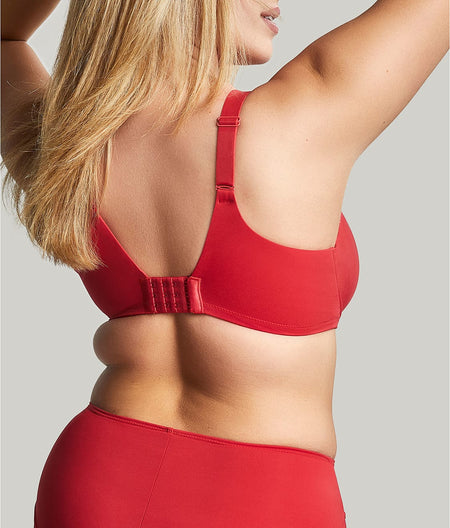 Bliss Full Cup Bra : Salsa Red