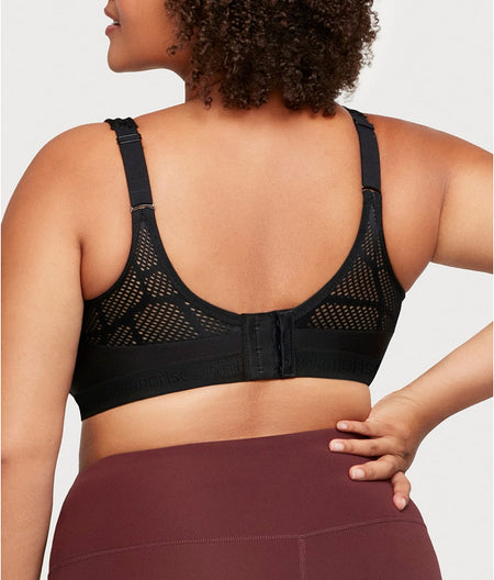 No-Sweat Mesh Wire-Free Sports Bra