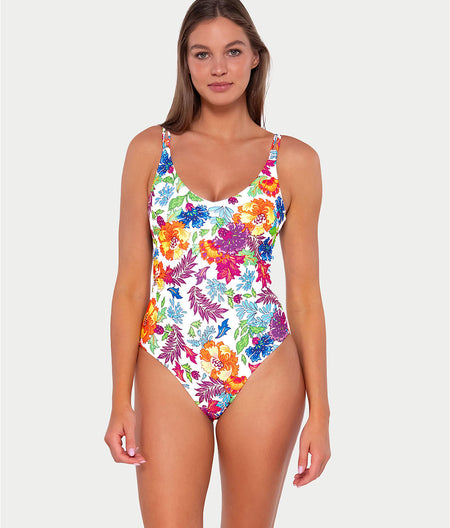 Printed Veronica One-Piece