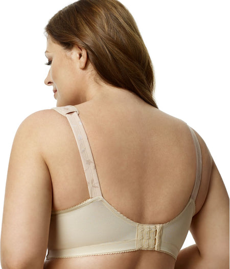 Sidney Jacquard Wire-Free Bra: Nude