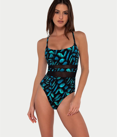 Printed Alexa One-Piece