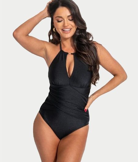 Ring Neck Control One-Piece