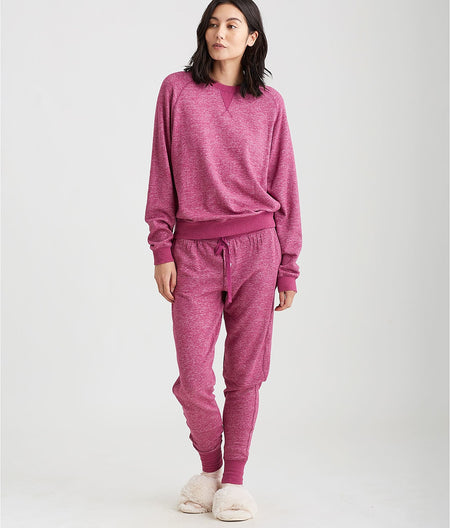 So Soft Fleecy Knit Jogger Pajama Set