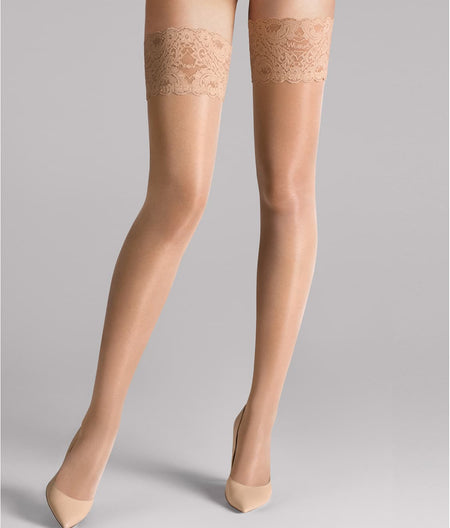 Satin Touch 20 Denier Evening Thigh Highs