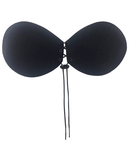 Lace-Up Adhesive Bra