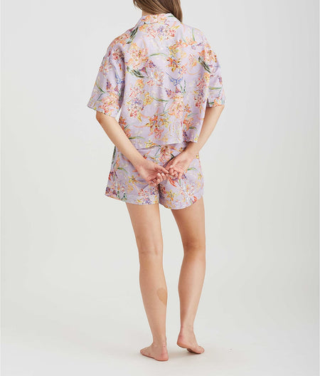 Bailey Luxe Woven Boxer Pajama Set