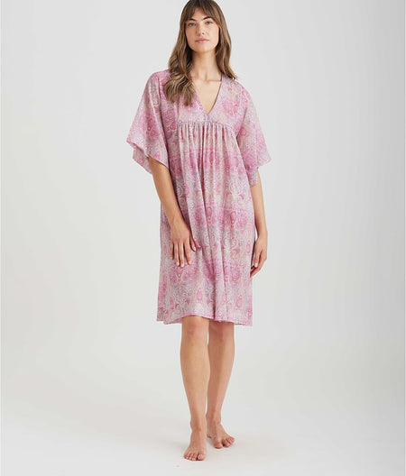 Nahla Kaftan Woven Cotton Nightie