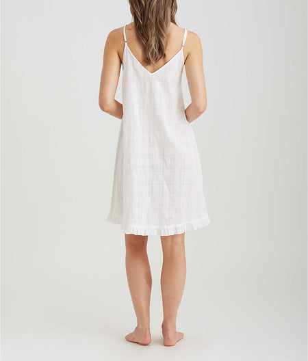 Ivy Frill Woven Organic Cotton Nightie