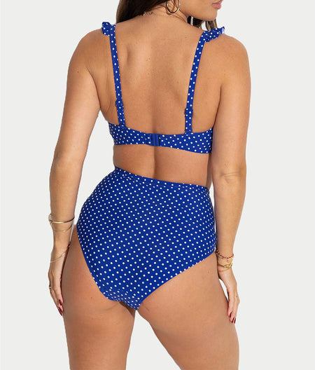 Sicily Frill Twist Bikini Top