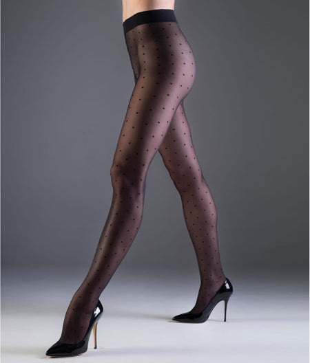 Sheer Dot Pantyhose