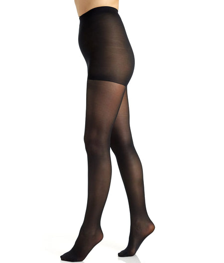 Shimmers Control Top Opaque Tights