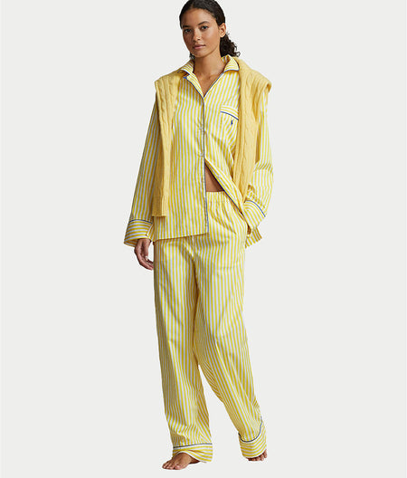 The Madison Woven Pajama Set