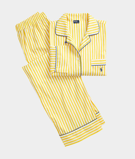 The Madison Woven Pajama Set