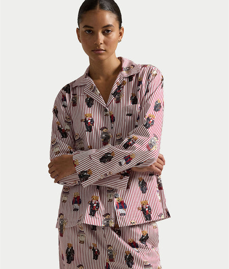 Bear Woven Pajama Set