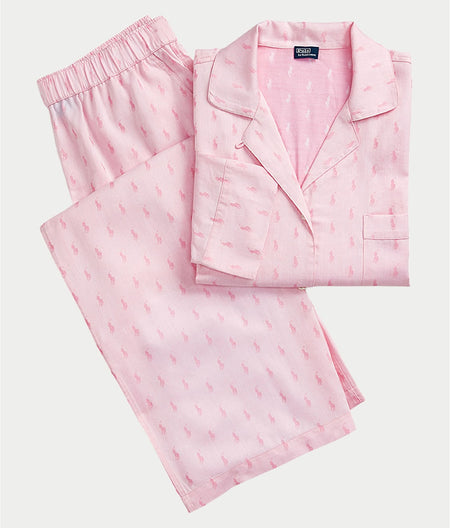 The Madison Woven Pajama Set