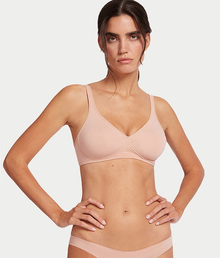 Cotton Contour 3W Skin Bra