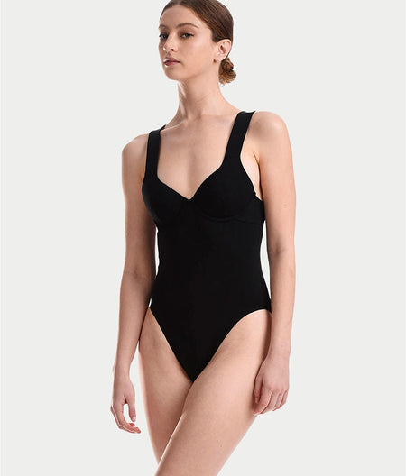 Swim Essentials Lightly Slimming Underwire One-Piece