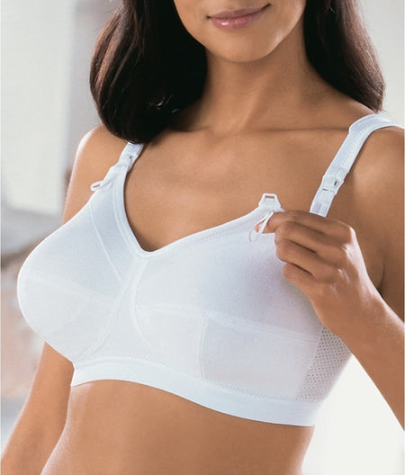 Cotton Wire-Free Nursing Bra