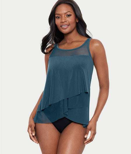 Illusionists Mirage Underwire Tankini Top