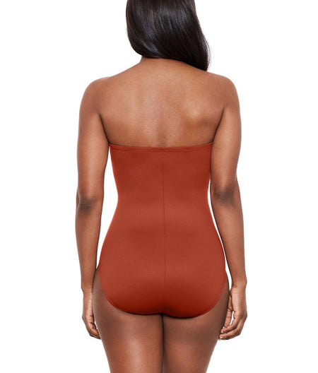 Rock Solid Madrid Bandeau Underwire One-Piece